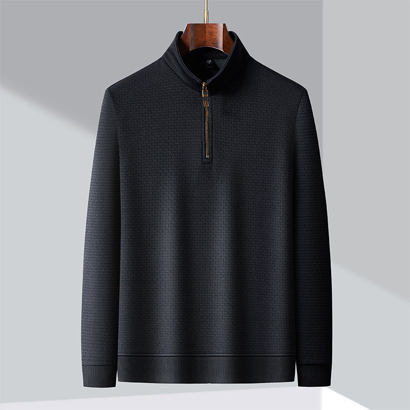 Pull À Col Zippé Avec Fermeture Quart De Zip Pour Hommes