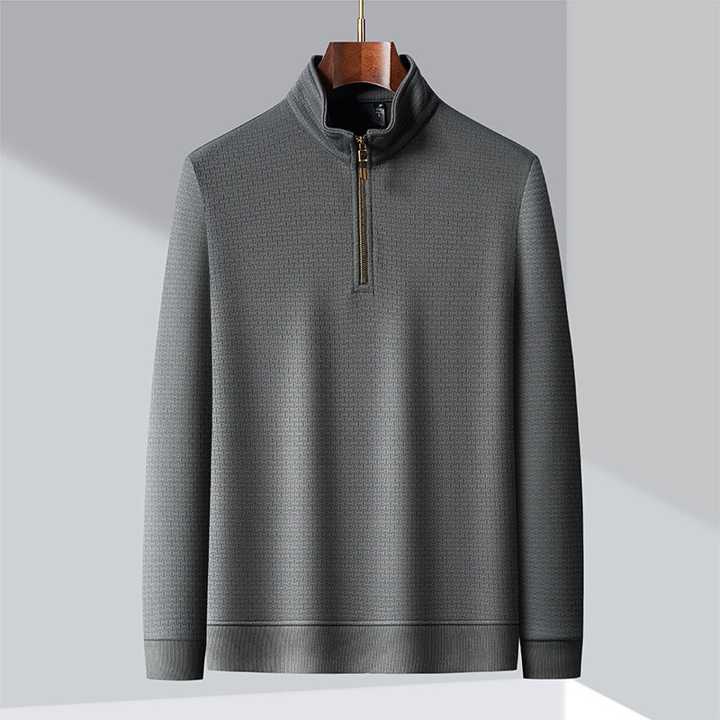 Pull À Col Zippé Avec Fermeture Quart De Zip Pour Hommes
