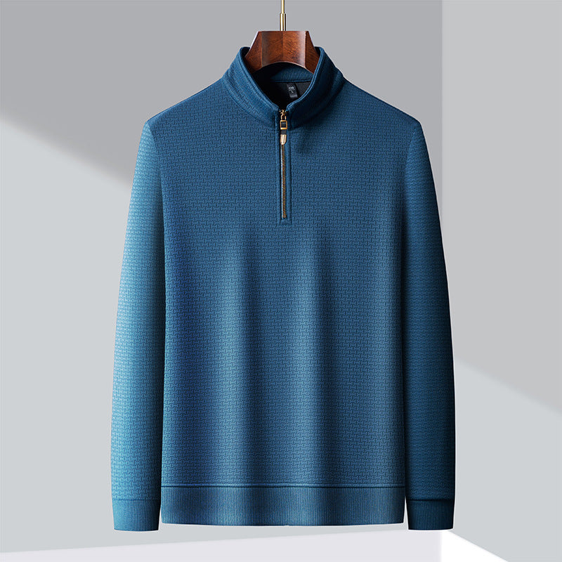 Pull À Col Zippé Avec Fermeture Quart De Zip Pour Hommes