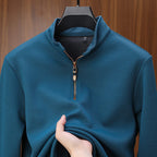 Pull À Col Zippé Avec Fermeture Quart De Zip Pour Hommes