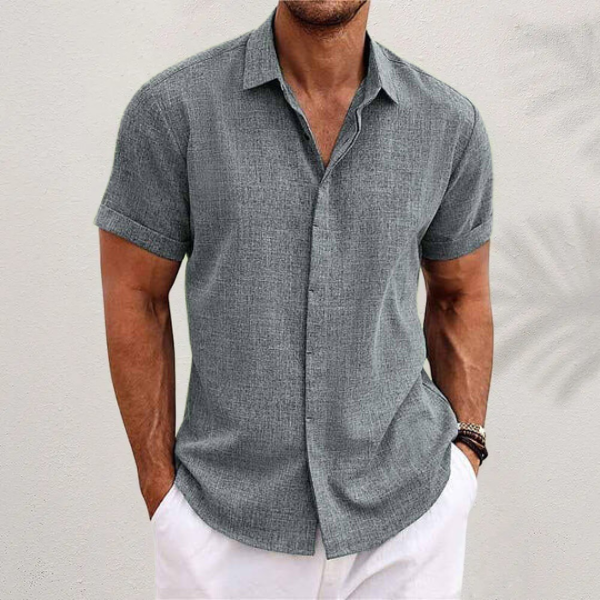 CHEMISE LIN HOMMES