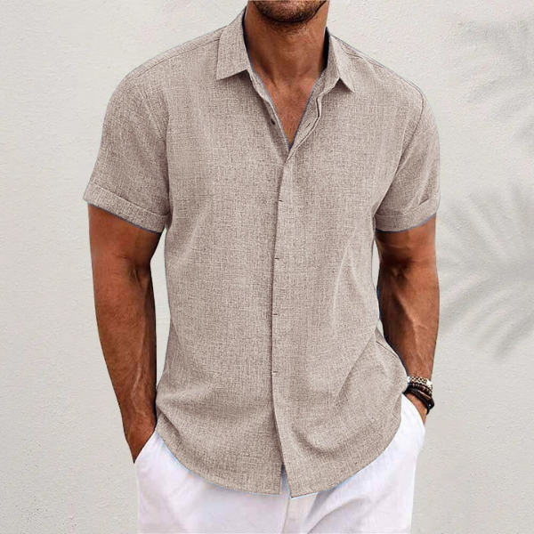 CHEMISE LIN HOMMES