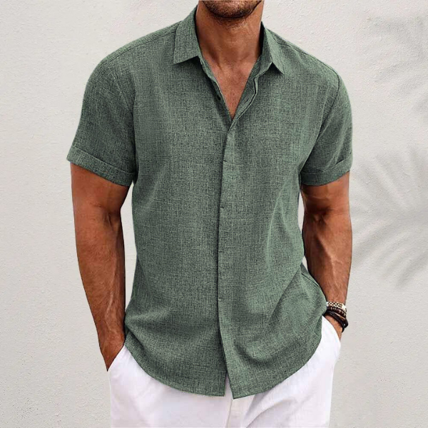 CHEMISE LIN HOMMES