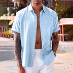 CHEMISE LIN HOMMES
