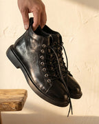 Chaussures À Lacets En Cuir Pour Hommes