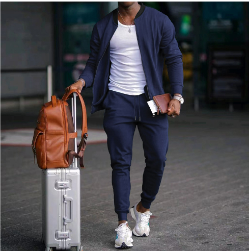 ENSEMBLE JOGGING COUPE DÉCONTRACTÉE POUR HOMME