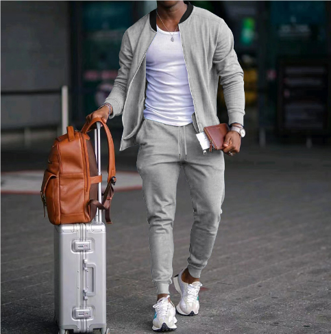 ENSEMBLE JOGGING COUPE DÉCONTRACTÉE POUR HOMME