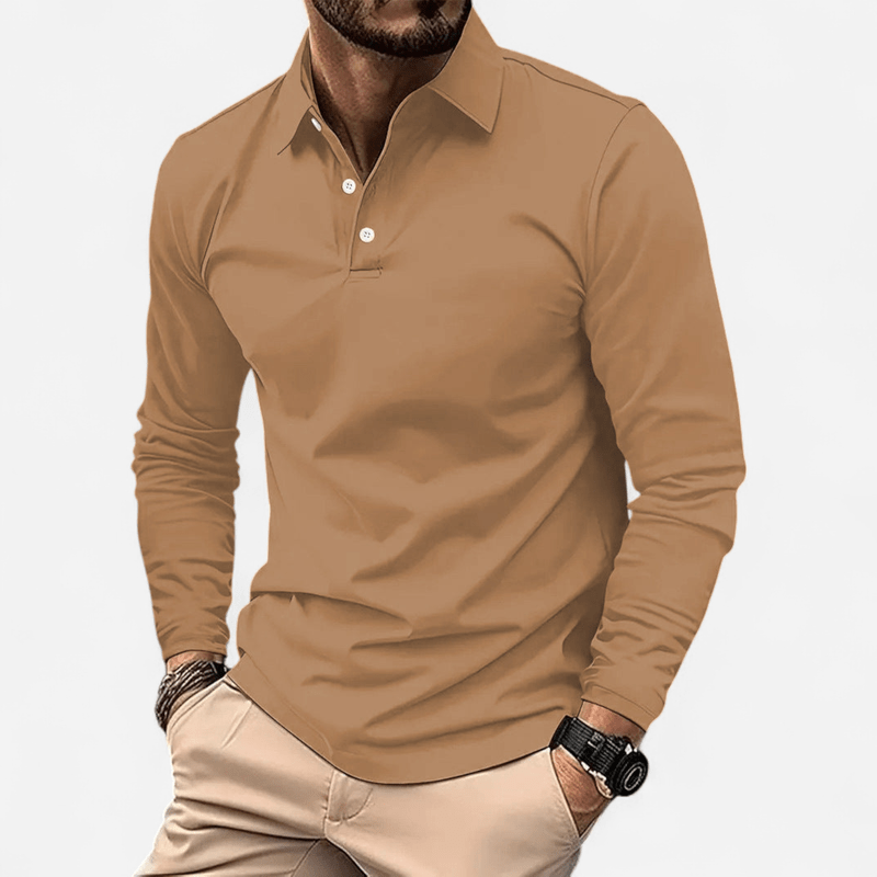 POLO MANCHES LONGUES HOMMES