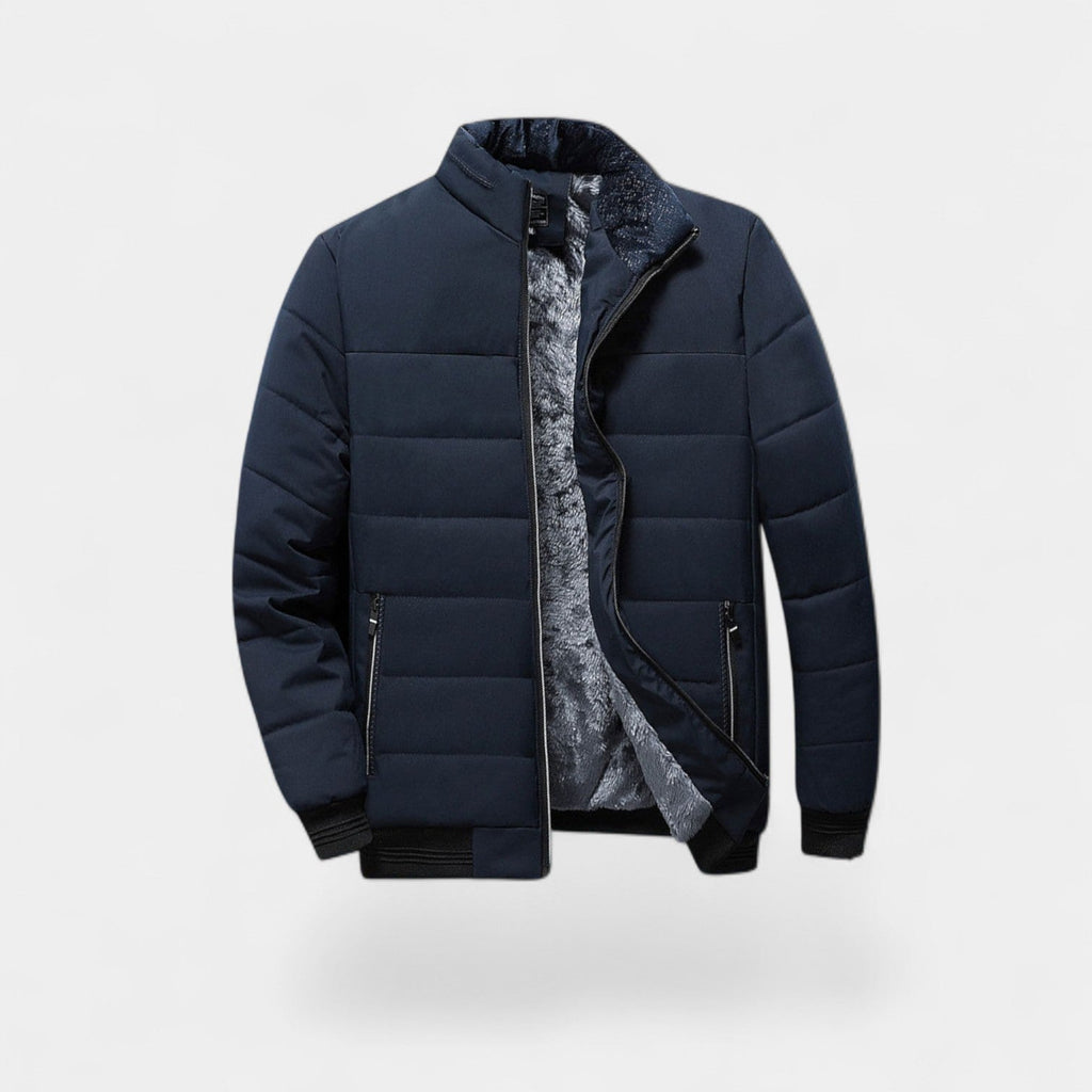 VESTE HOMME MATELASSÉE COL MONTANT