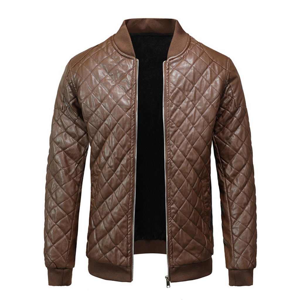 MANTEAU COL MONTANT ZIPPÉ POUR HOMME