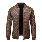 MANTEAU COL MONTANT ZIPPÉ POUR HOMME