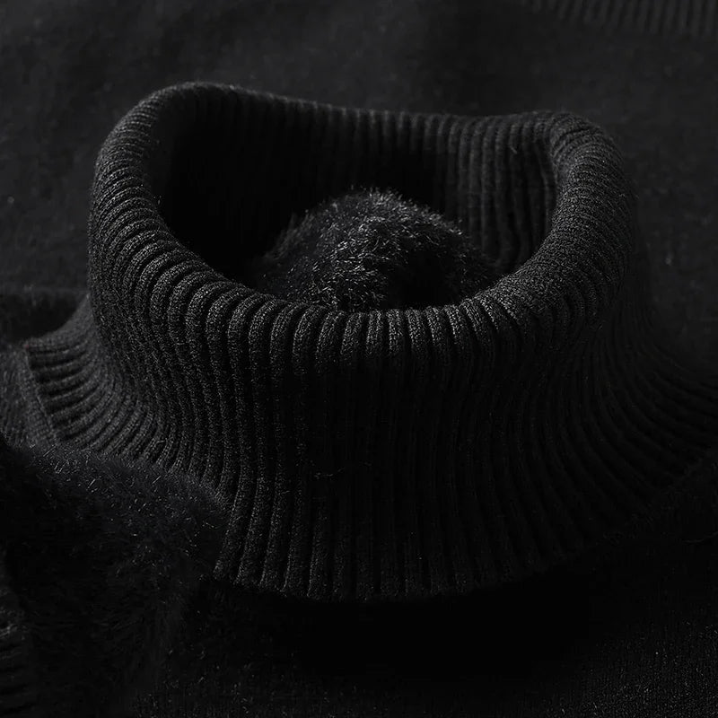 PULL À COL ROULÉ POUR HOMME