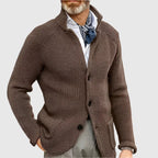 CARDIGAN HOMME MAILLE CLASSIQUE