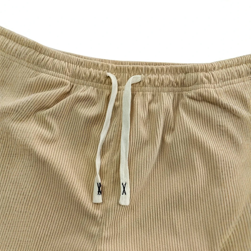 PANTALON EN VELOURS CÔTELÉ POUR HOMME