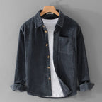 CHEMISE EN VELOURS CÔTELÉ POUR HOMME