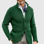 CARDIGAN HOMME MAILLE CLASSIQUE