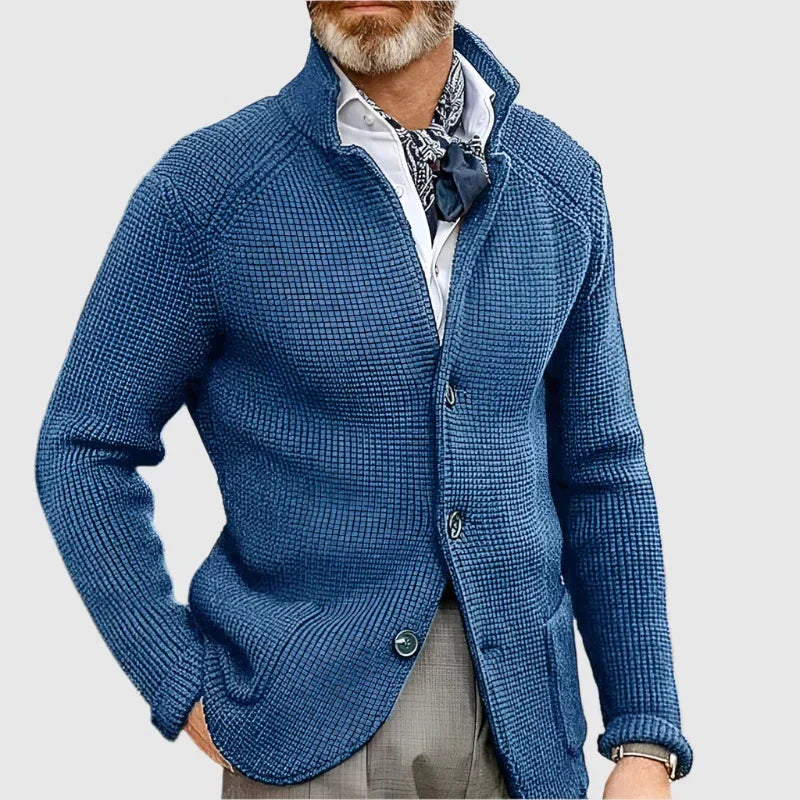 CARDIGAN HOMME MAILLE CLASSIQUE