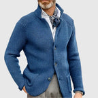 CARDIGAN HOMME MAILLE CLASSIQUE