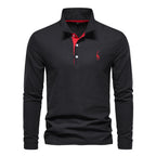 POLO À MANCHES LONGUES HOMMES