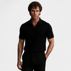 POLO HOMME COL OUVERT SANS BOUTONS