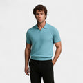 POLO HOMME COL OUVERT SANS BOUTONS