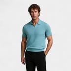 POLO HOMME COL OUVERT SANS BOUTONS