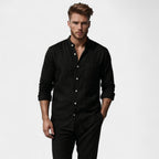 CHEMISE HOMME COL MONTANT STYLE UTILITY