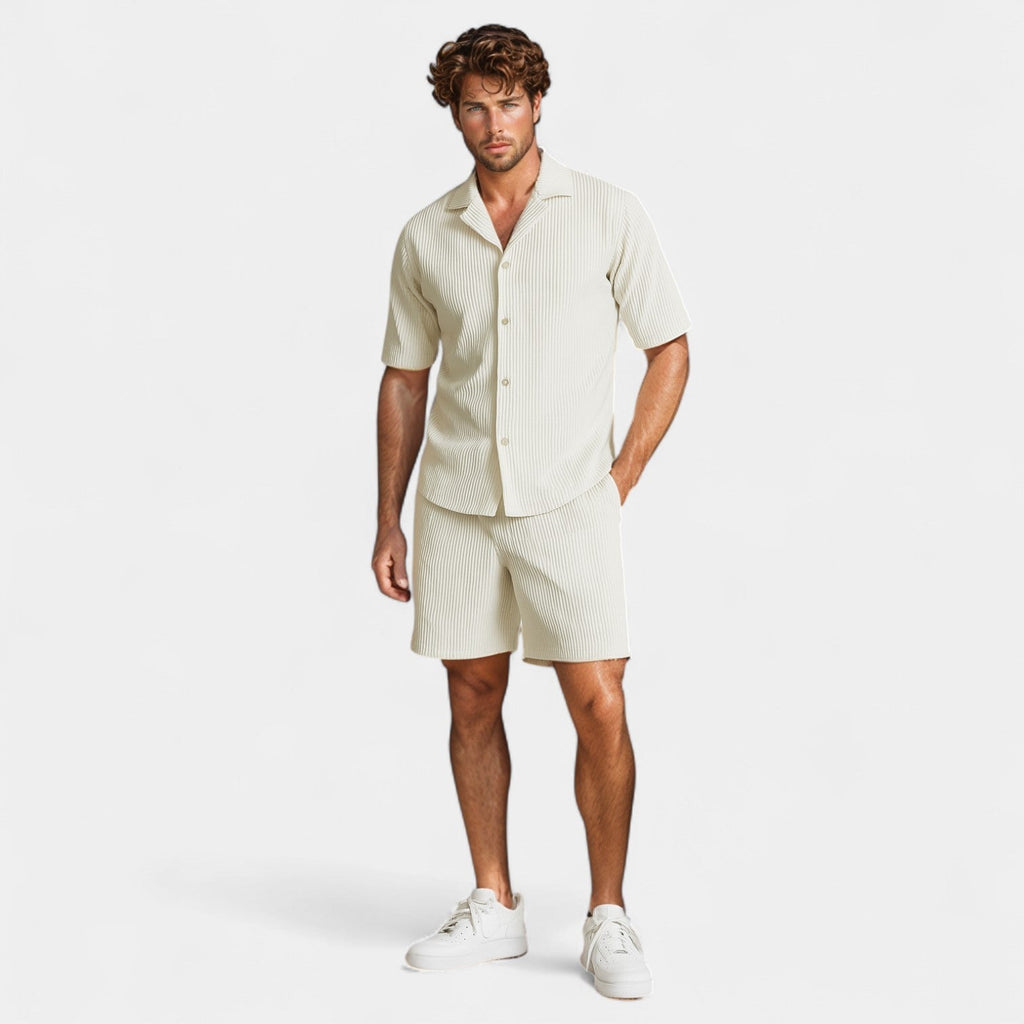 ENSEMBLE HOMME VELOURS CÔTELÉ