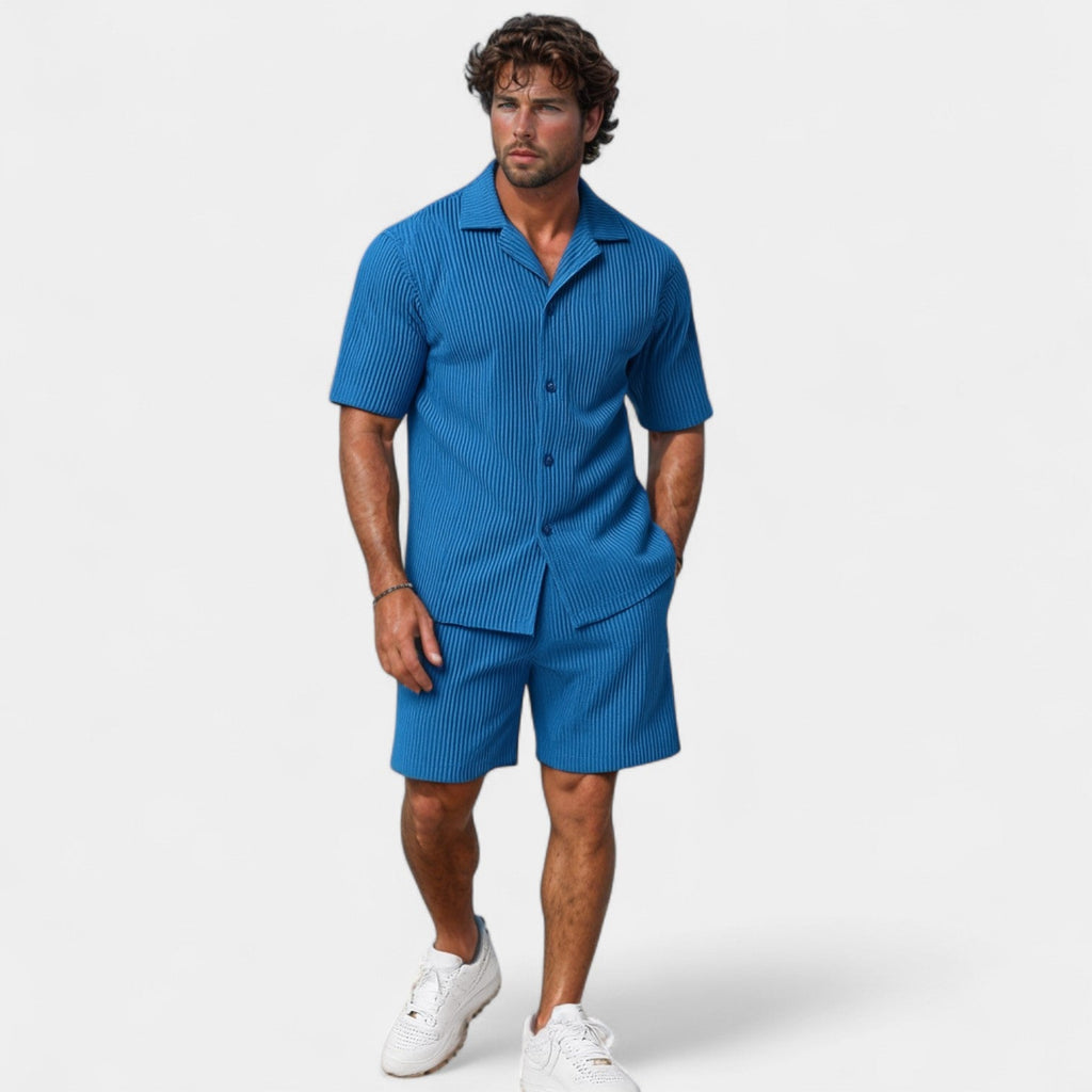 ENSEMBLE HOMME VELOURS CÔTELÉ