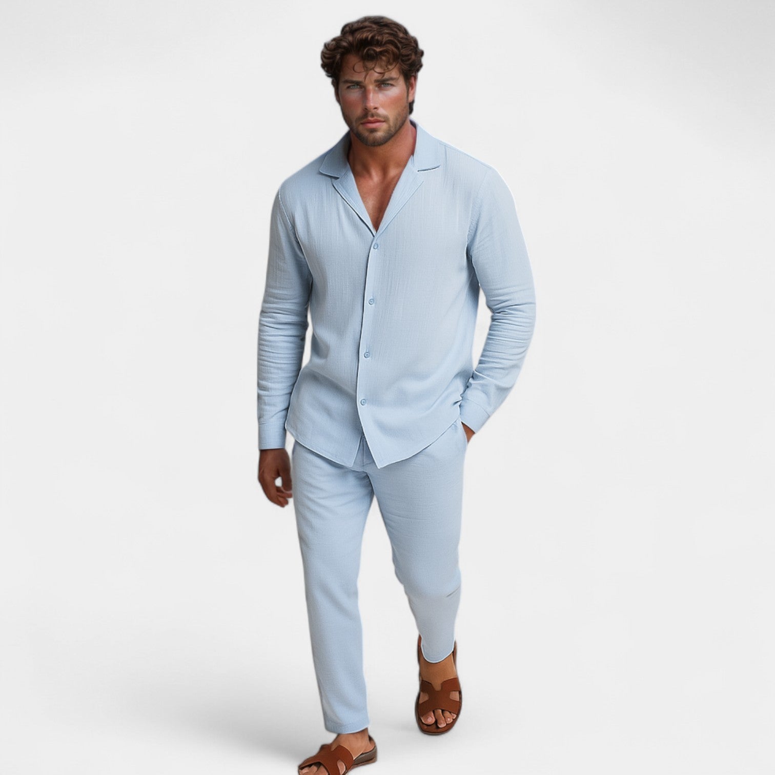 ENSEMBLE HOMME CHEMISE ET PANTALON