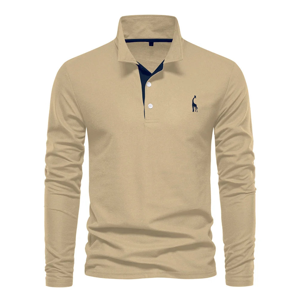 POLO À MANCHES LONGUES HOMMES