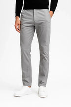 PANTALON CHINO EN COTON STRETCH POUR HOMME