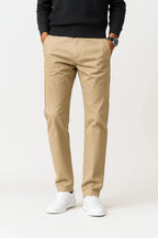 PANTALON CHINO EN COTON STRETCH POUR HOMME