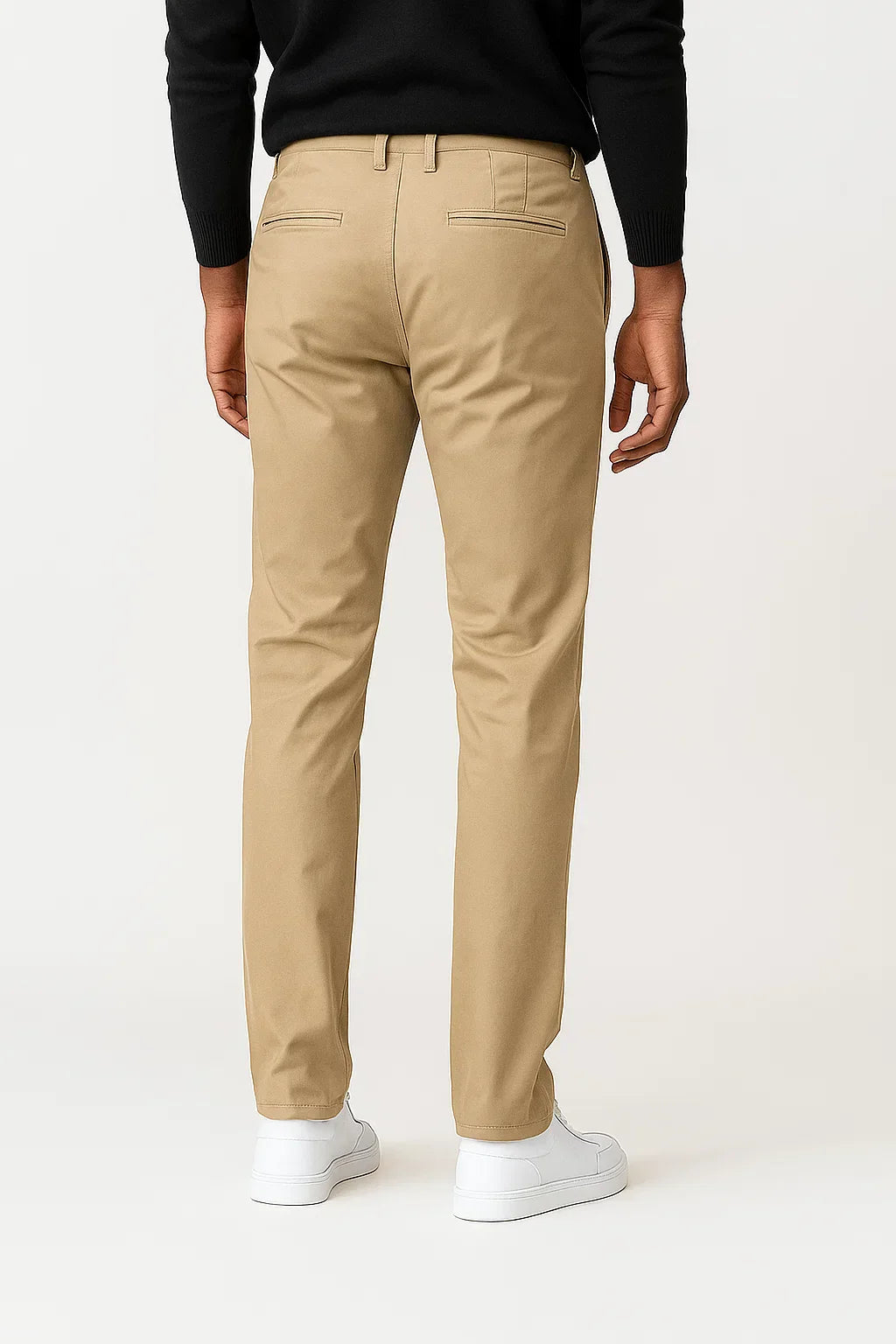 PANTALON CHINO EN COTON STRETCH POUR HOMME