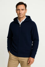 CARDIGAN À CAPUCHE EN TRICOT POUR HOMME