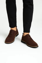 CHAUSSURES OXFORD EN SUÉDÉ POUR HOMME