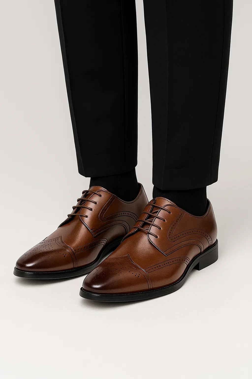 CHAUSSURES OXFORD EN CUIR POUR HOMME