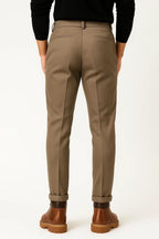 PANTALON EN MÉLANGE DE LAINE POUR HOMME