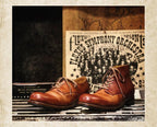 BOTTES RÉTRO À LACETS POUR HOMME