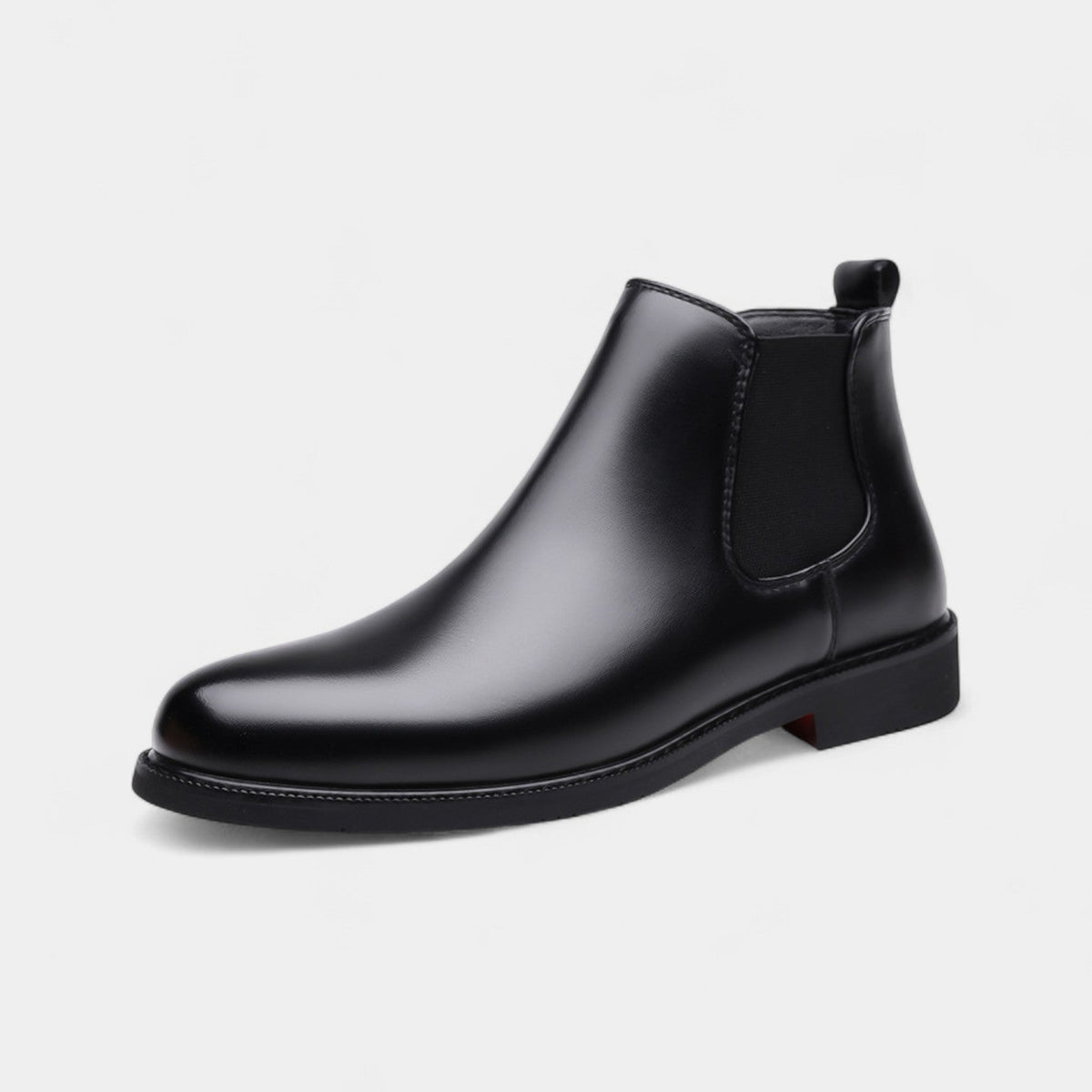 Bottes chelsea homme cuir pu - Noir