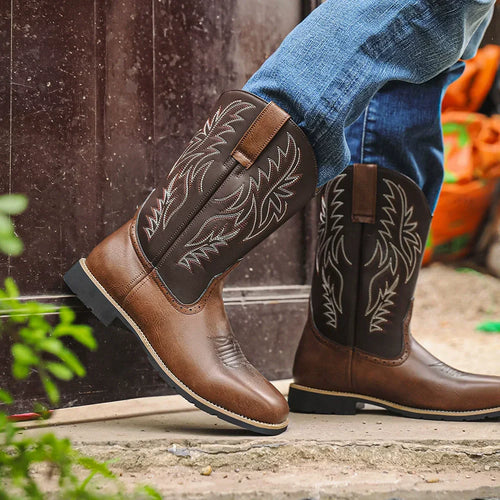 Bottes mi-mollet hommes - image 2