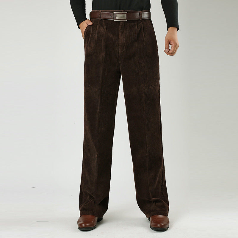PANTALON EN CORDUROY HOMMES