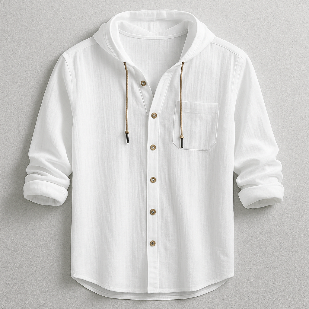 CHEMISE À CAPUCHE POUR HOMME