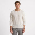 Chemise en maille respirante pour hommes - Blanc