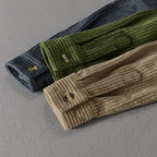 Chemise en velours côtelé pour homme - image 8