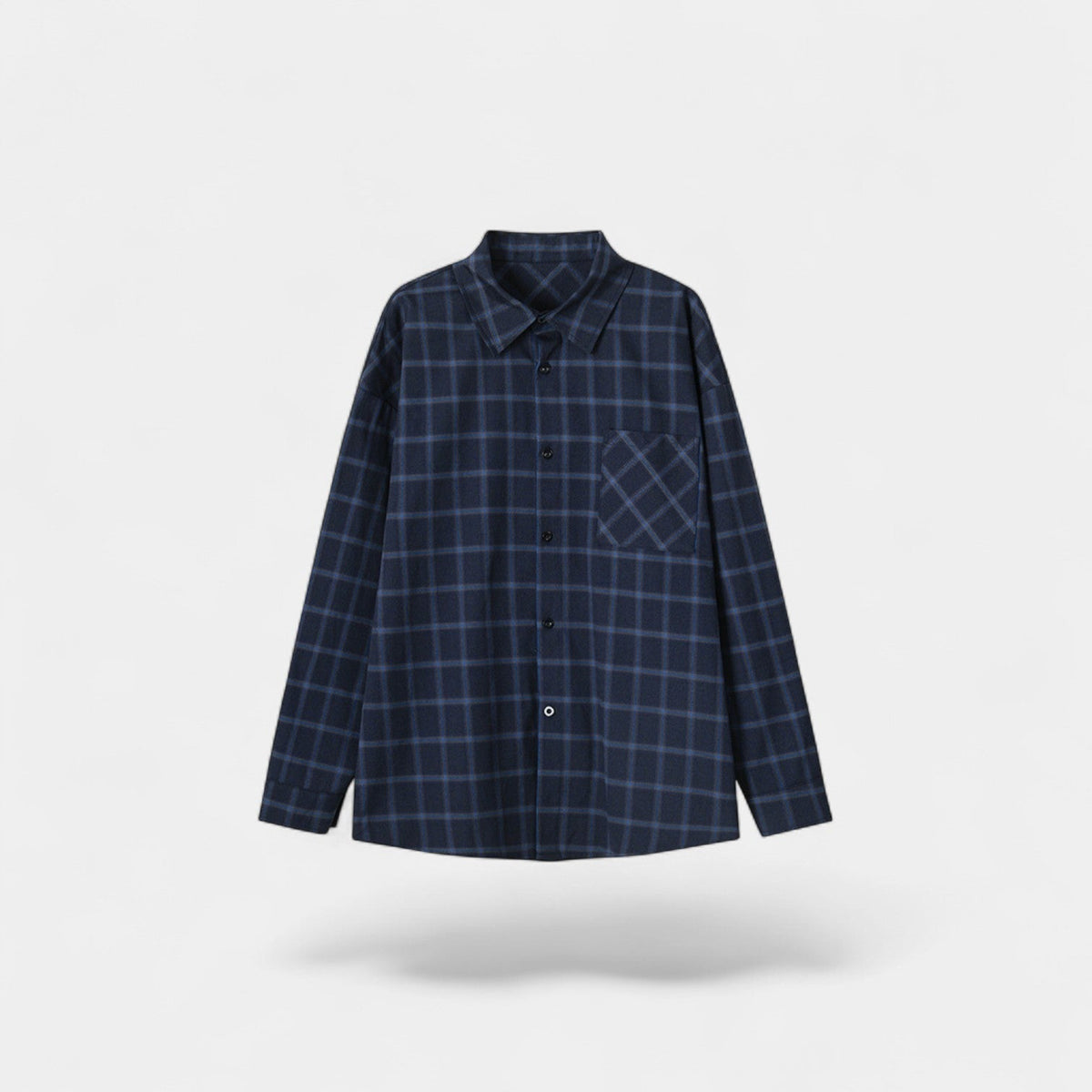 Chemise homme coupe ample col à revers - image 2