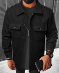 Chemise oversize jules pour homme - Noir
