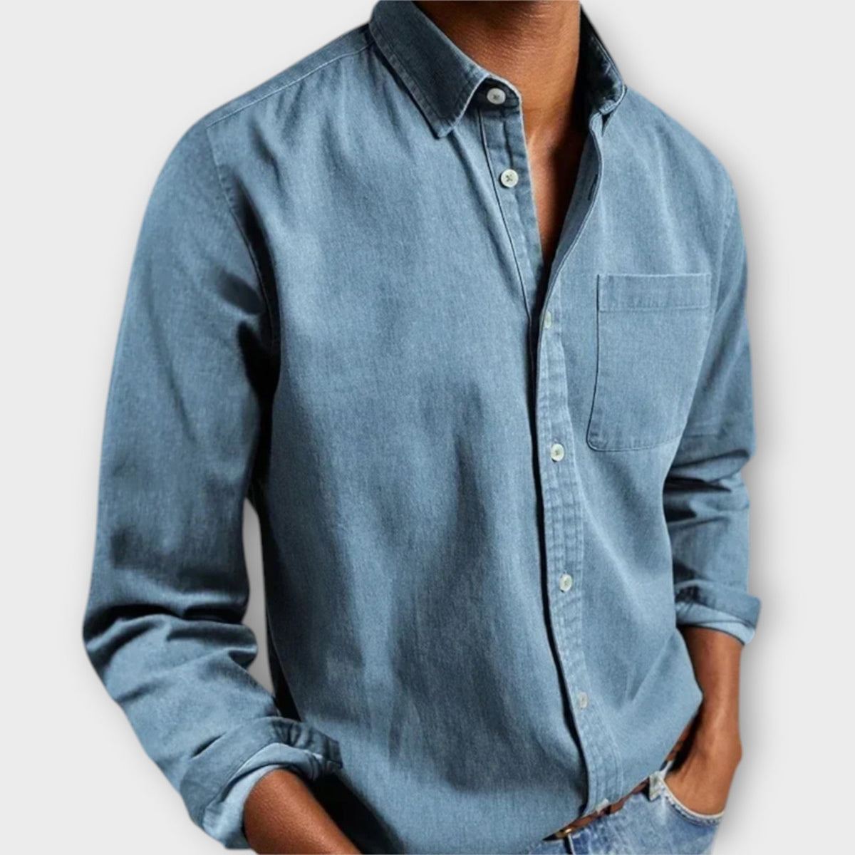 Chemise pour homme - Bleu Clair