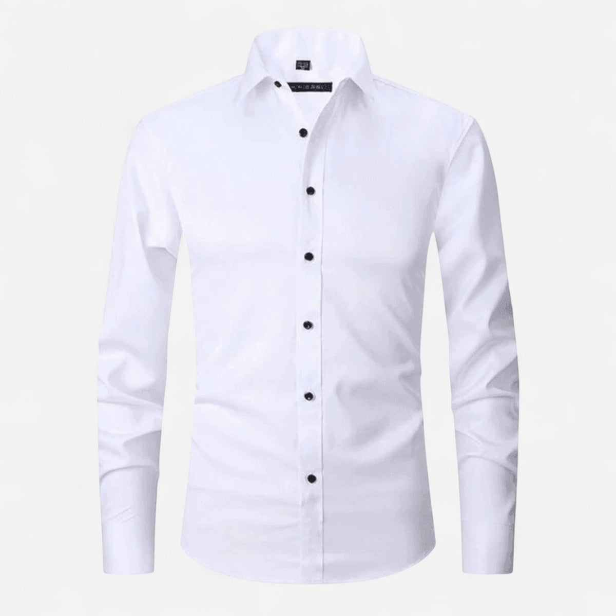 Chemise stretch hommes - Blanc