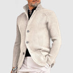 CARDIGAN HOMME MAILLE CLASSIQUE